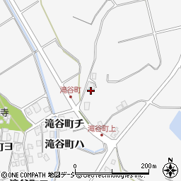 石川県羽咋市滝谷町（ウ）周辺の地図