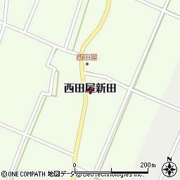 新潟県妙高市西田屋新田周辺の地図