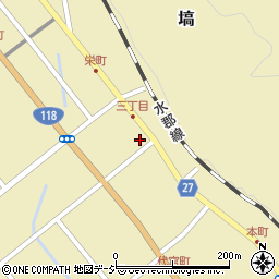 東白商事株式会社　塙本町給油所周辺の地図
