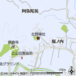 北野神社周辺の地図