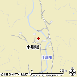 福島県いわき市江畑町小堰場周辺の地図