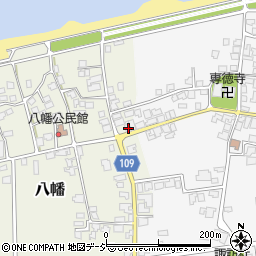 富山県下新川郡入善町八幡617周辺の地図