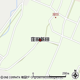 新潟県妙高市窪田新田周辺の地図