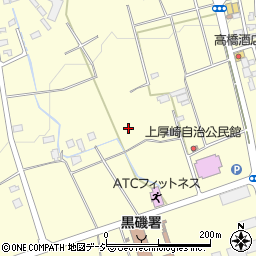 栃木県那須塩原市上厚崎周辺の地図