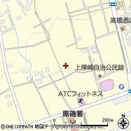 栃木県那須塩原市上厚崎周辺の地図