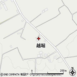 栃木県那須塩原市越堀625周辺の地図