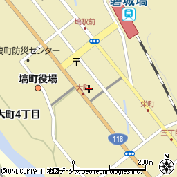 東邦銀行塙支店周辺の地図