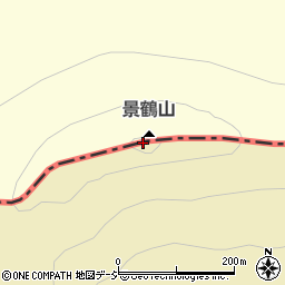 景鶴山周辺の地図