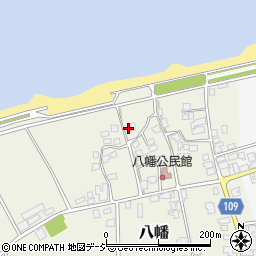 富山県下新川郡入善町八幡735周辺の地図