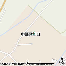 新潟県上越市中郷区江口周辺の地図