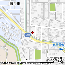 福島県いわき市泉玉露6丁目21周辺の地図