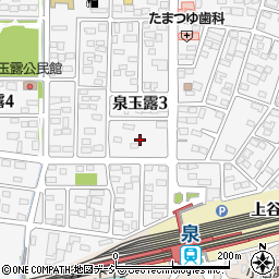 福島県いわき市泉玉露3丁目7周辺の地図