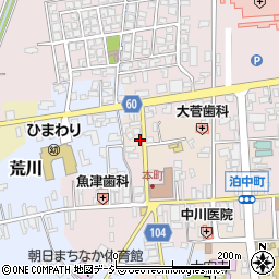 富山県下新川郡朝日町沼保1175周辺の地図