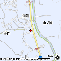 福島県いわき市山田町道端周辺の地図