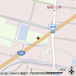 石川県中能登町（鹿島郡）尾崎（ト）周辺の地図