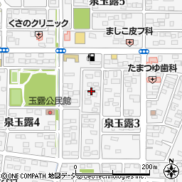 福島県いわき市泉玉露3丁目14周辺の地図