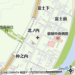 福島県いわき市小名浜南富岡北ノ内27周辺の地図