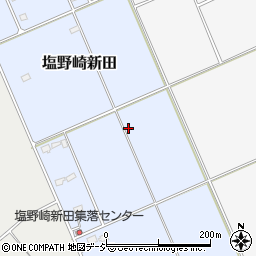 栃木県那須塩原市塩野崎新田周辺の地図