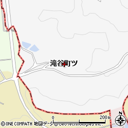 石川県羽咋市滝谷町ツ周辺の地図