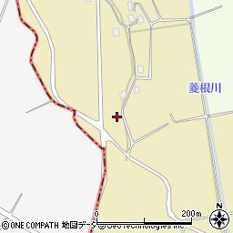 石川県羽咋郡志賀町甘田ヌ周辺の地図