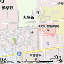 富山県下新川郡朝日町泊1232-6周辺の地図