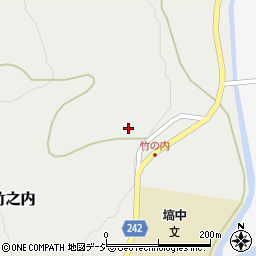 福島県東白川郡塙町竹之内竹之内周辺の地図