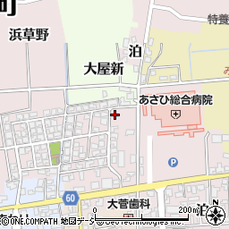 富山県下新川郡朝日町泊1232-5周辺の地図