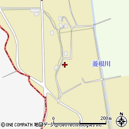 石川県羽咋郡志賀町甘田リ周辺の地図