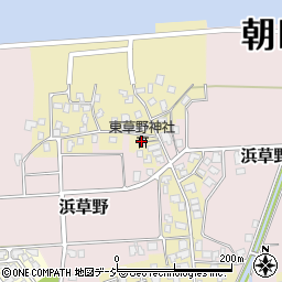 東草野神社周辺の地図