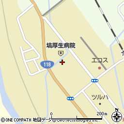 福島県東白川郡塙町塙大町１丁目1周辺の地図