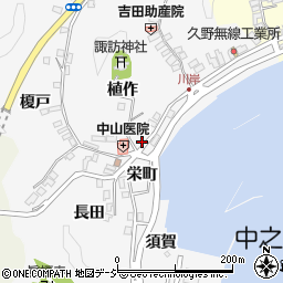 福島県いわき市中之作川岸35-1周辺の地図