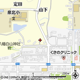福島県いわき市泉町玉露山下56周辺の地図