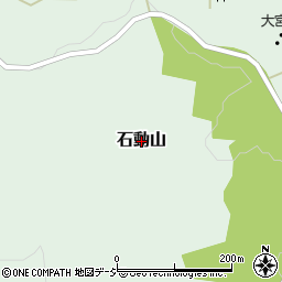 石川県中能登町（鹿島郡）石動山周辺の地図