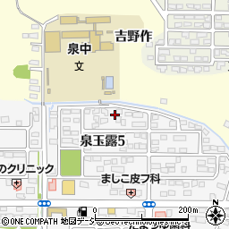 福島県いわき市泉玉露5丁目11周辺の地図