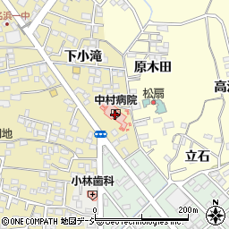中村病院介護医療院周辺の地図
