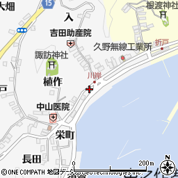 福島県いわき市中之作川岸19-1周辺の地図