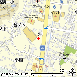 ほっともっと小名浜岡小名店周辺の地図