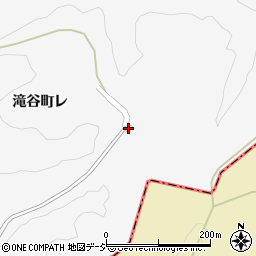 石川県羽咋市滝谷町1-1周辺の地図