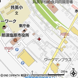 栃木県那須塩原市共墾社104-35周辺の地図