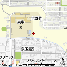 福島県いわき市泉町玉露周辺の地図