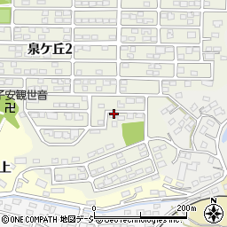 福島県いわき市泉町玉露道下周辺の地図