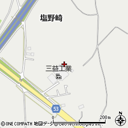 栃木県那須塩原市塩野崎208周辺の地図