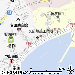 福島県いわき市中之作川岸4周辺の地図
