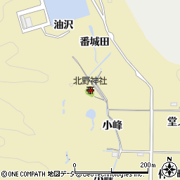 北野神社周辺の地図