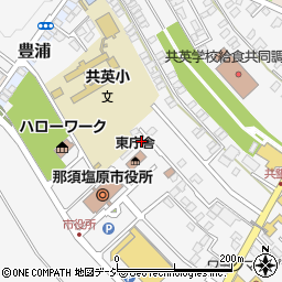 栃木県那須塩原市共墾社104-23周辺の地図