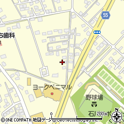 栃木県那須塩原市上厚崎595-5周辺の地図