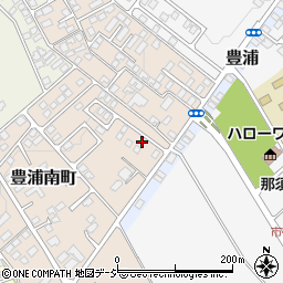 栃木県那須塩原市豊浦南町100-861周辺の地図
