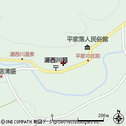 栃木県日光市湯西川721周辺の地図