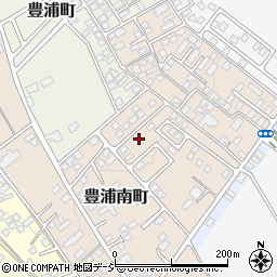 栃木県那須塩原市豊浦南町周辺の地図