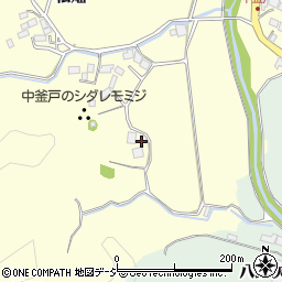 福島県いわき市渡辺町中釜戸表前周辺の地図